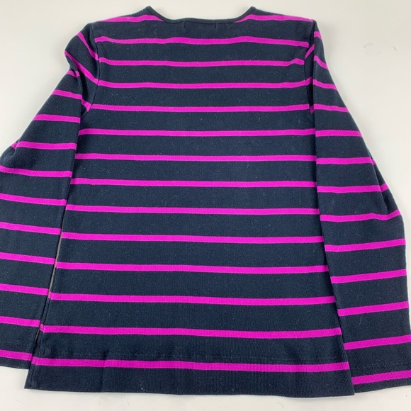 Ralph Lauren-Long Sleeves blouse- BlackPink-Large - Picture 5 of 6